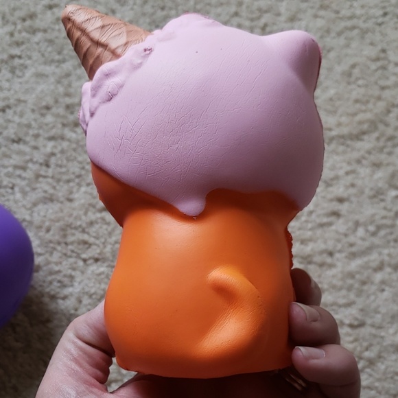 NEW COND! squishy set Cat/ Penguin - Picture 3 of 6